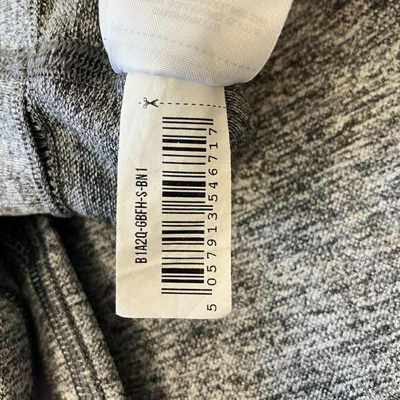 GYMSHARK FLEX HIGH WAISTED LEGGINGS Gray Spellout Logo Women’s Size S B1A2Q - Picture 7 of 10